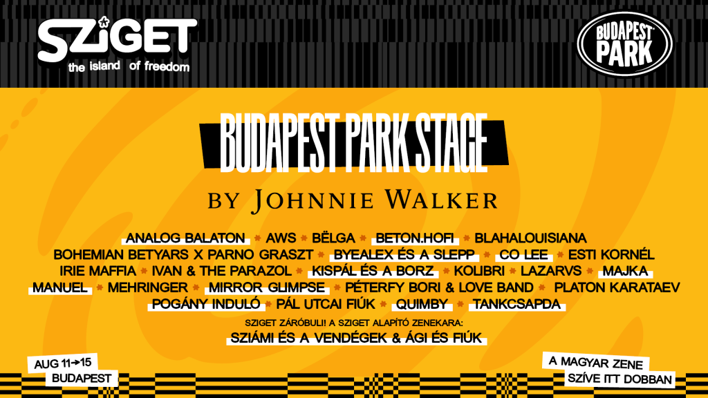 A magyar zene szíve itt dobban: Budapest Park a Szigeten